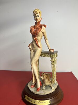 Vintage ,,Alexis,, Figur von Leonardo Fashion Retro 1988 Kurzhaarfrisur