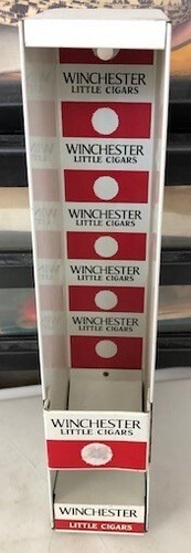 Espositore dispenser sigari metallo anni 30 Winchester portasigari vintage vecchio - Foto 1 di 5