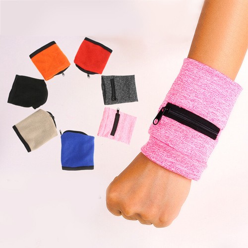 Wrist Wallet Pouch Band Zipper Running Travel Cycling Bag Sport Safe Unisex Gift - Picture 11 of 18
