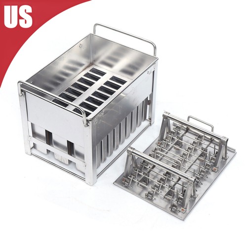 30PCS Ice Cream Stainless Steel Molds Ice Pop Lolly Popsicle Stick Holder Summer - Picture 11 of 15