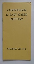 CORINTHIAN & EAST GREEK POTTERY XII Charles Ede Ldt catalog boxAR19_41