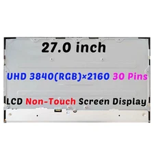 27" for Yoga 7-27ACH6 All-In-One F0G7 LCD Non-Touch Screen Display Panel UHD