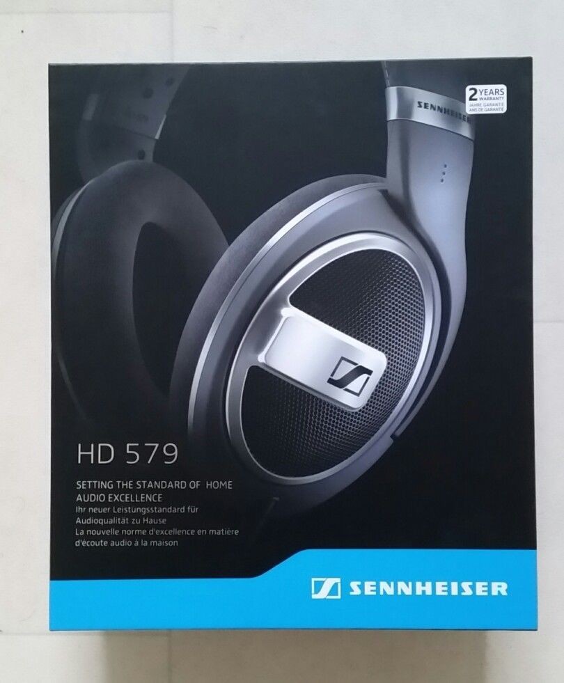 Sennheiser HD 579 Headband Headphones Silver for sale online