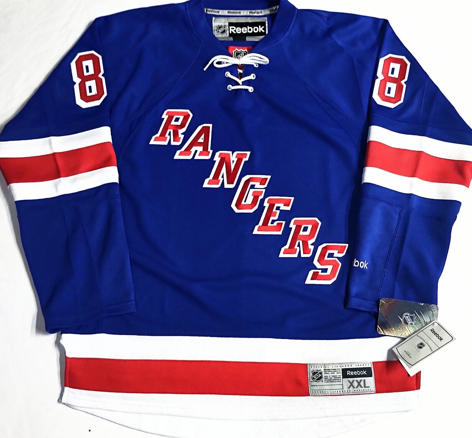 FLAWNWTXXL PATRICK KANE NY RANGERS BLUE/HOME NHL LICENSED REEBOK HOCKEY JERSEY eBay