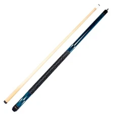 58" HUSTLER SERIES 2-PIECE CUES IMPERIAL BILLIARDS MAPLE POOL BILLIARD CUE STICK