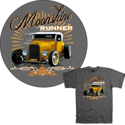 T-Shirt Auto Hot Rod classic Garage Werkstatt Oldtimer *1284 grau