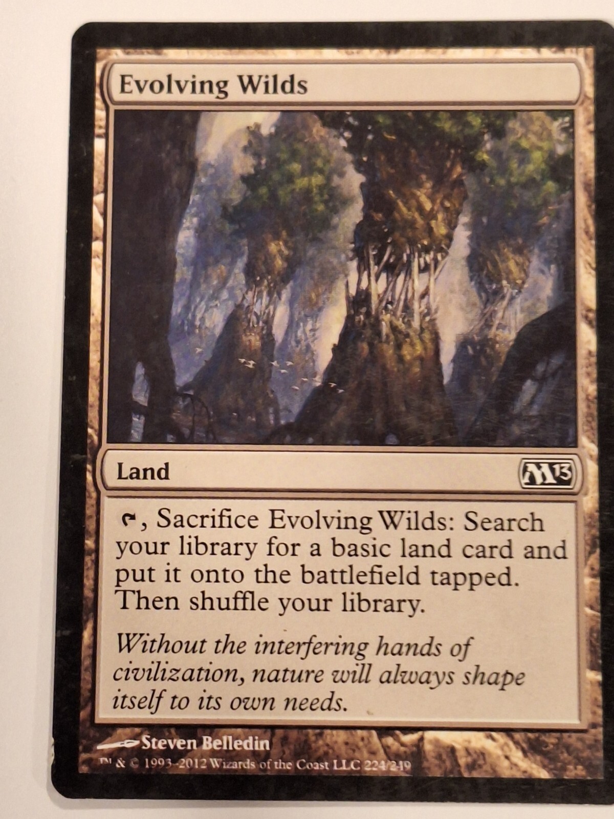 Evolving Wilds - Magic 2013 Core Set M13 - Magic the Gathering MTG Nice