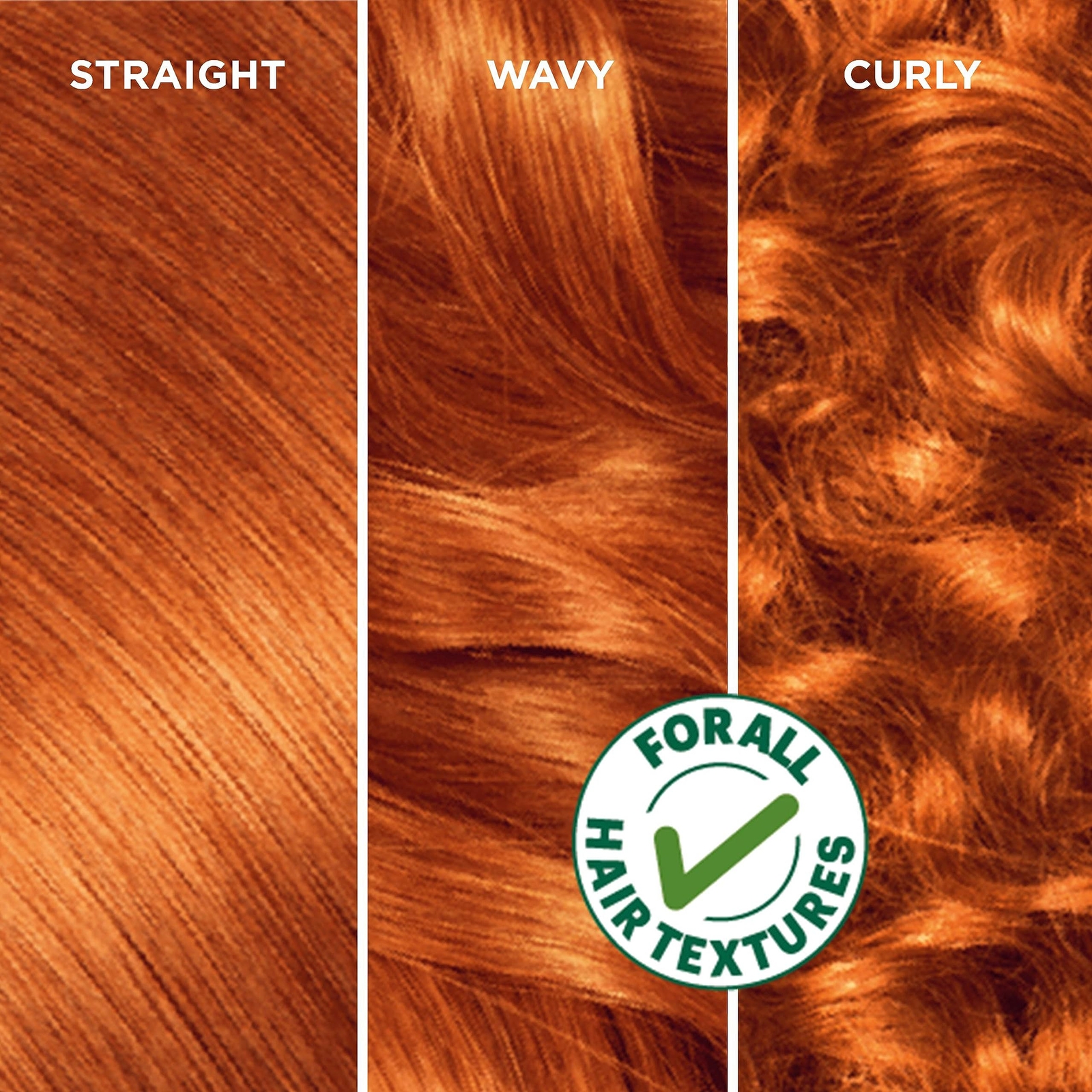 3 x GARNIER NUTRISSE ULTRA COLOR 7.40 COPPER PASSION HAIR COLOR 