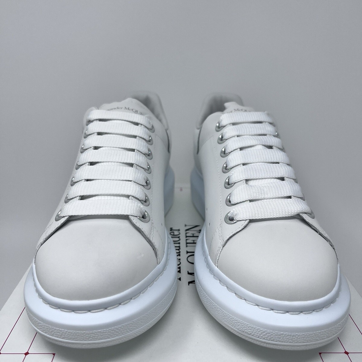 スニーカー ALEXANDER MCQUEEN Women Sneakers 828616W4AAT 9029 WHITE Women's Designer Sneakers | Luxury Sneakers | Alexander