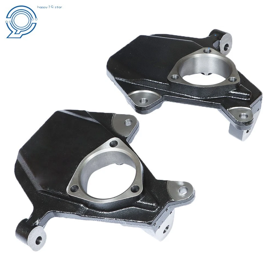 2WD 4WD Drop Lowering Spindles 99-06 Fit For Chevy GMC Silverado Sierra 1500 2" Foto 2 de 4