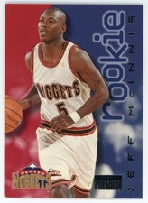 1996-97 SkyBox Premium Denver Nuggets Basketball Card #225 Jeff McInnis Rookie