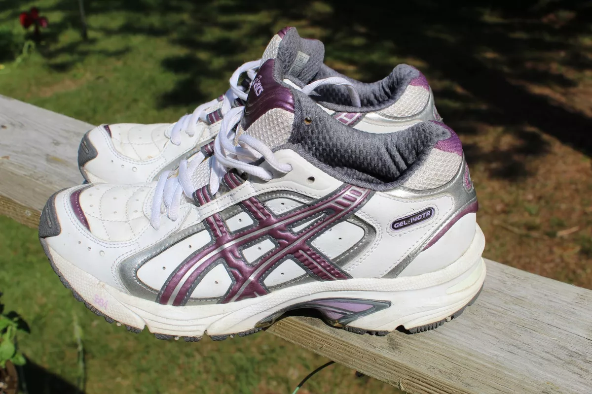 Women s Asics Gel 140TR Shoes Size U.S 7.5 Style SL853 White Purple