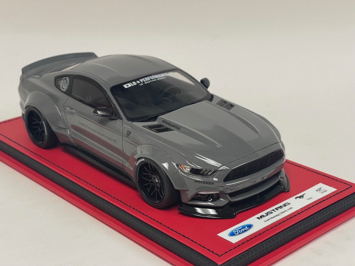 1/18 GT Spirit Ford Mustang Liberty Walk LB in Grey GT264 on