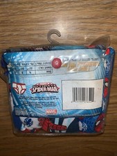 New 3 pk of boy  s spiderman size 4 underwear
