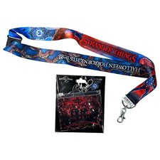 2023 Universal Studios Halloween Horror Nights Stranger Things Pouch Lanyard