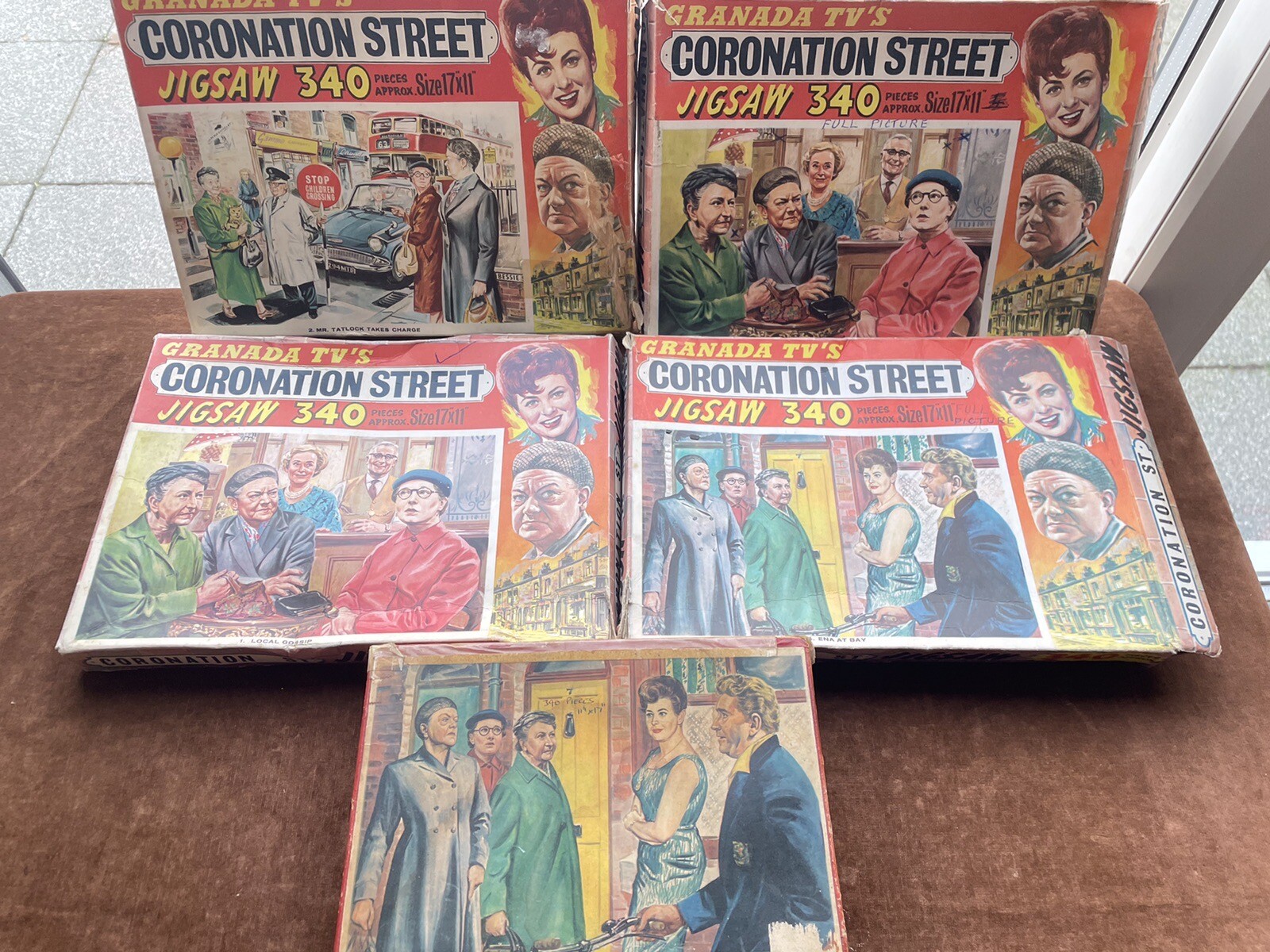 Collection of Vintage Coronation Street TV Show Jigsaws eBay