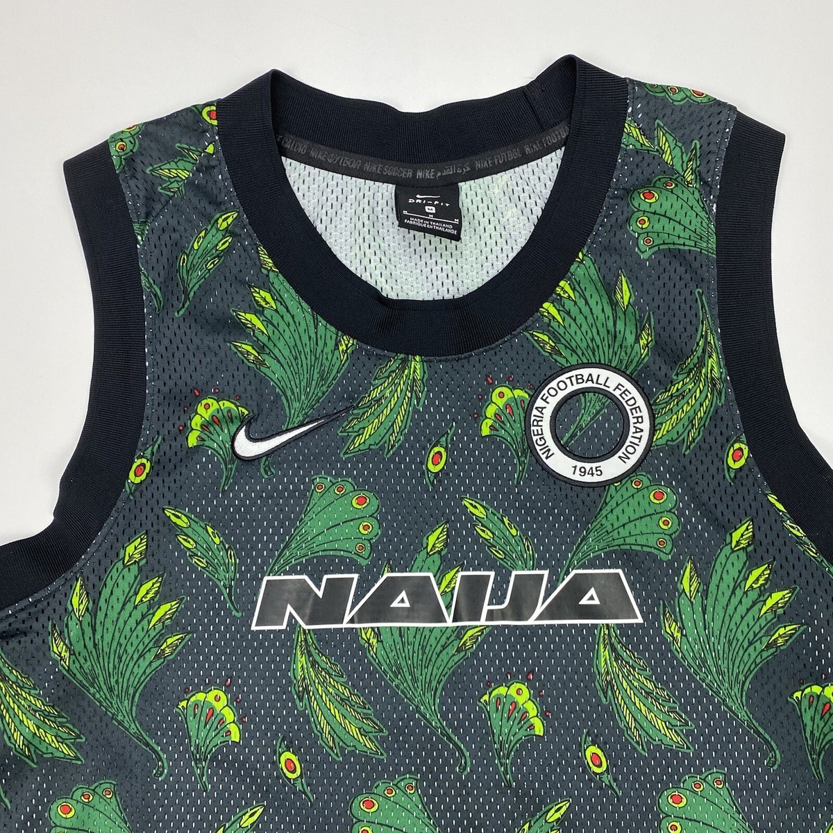 Nigeria Soccer Football Jersey Tank Top Shirt Nike CU1399