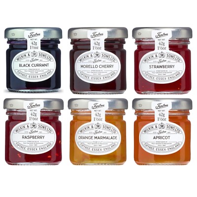 Tiptree Einmachkonserve Marmelade Mini Glas Auswahl Pick and Mix 42g