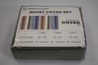 SunStyle Home King Size Duvet Cover Set w Button Closure Microfiber Olive Green