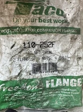 Taco 110-252F / BF 1” NPT Inch Flanges, Cast Iron, Includes Hardware 1pr Gr / BL