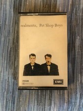 PET SHOP BOYS Actually Realmente ARGENTINA Cassette USED NONETHELESS