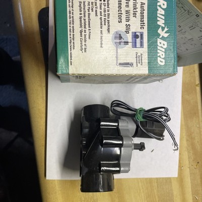 5- Rain Bird 1 in Slip/slip Inline Irrigation Valves, Model CP-100 New Old Stock