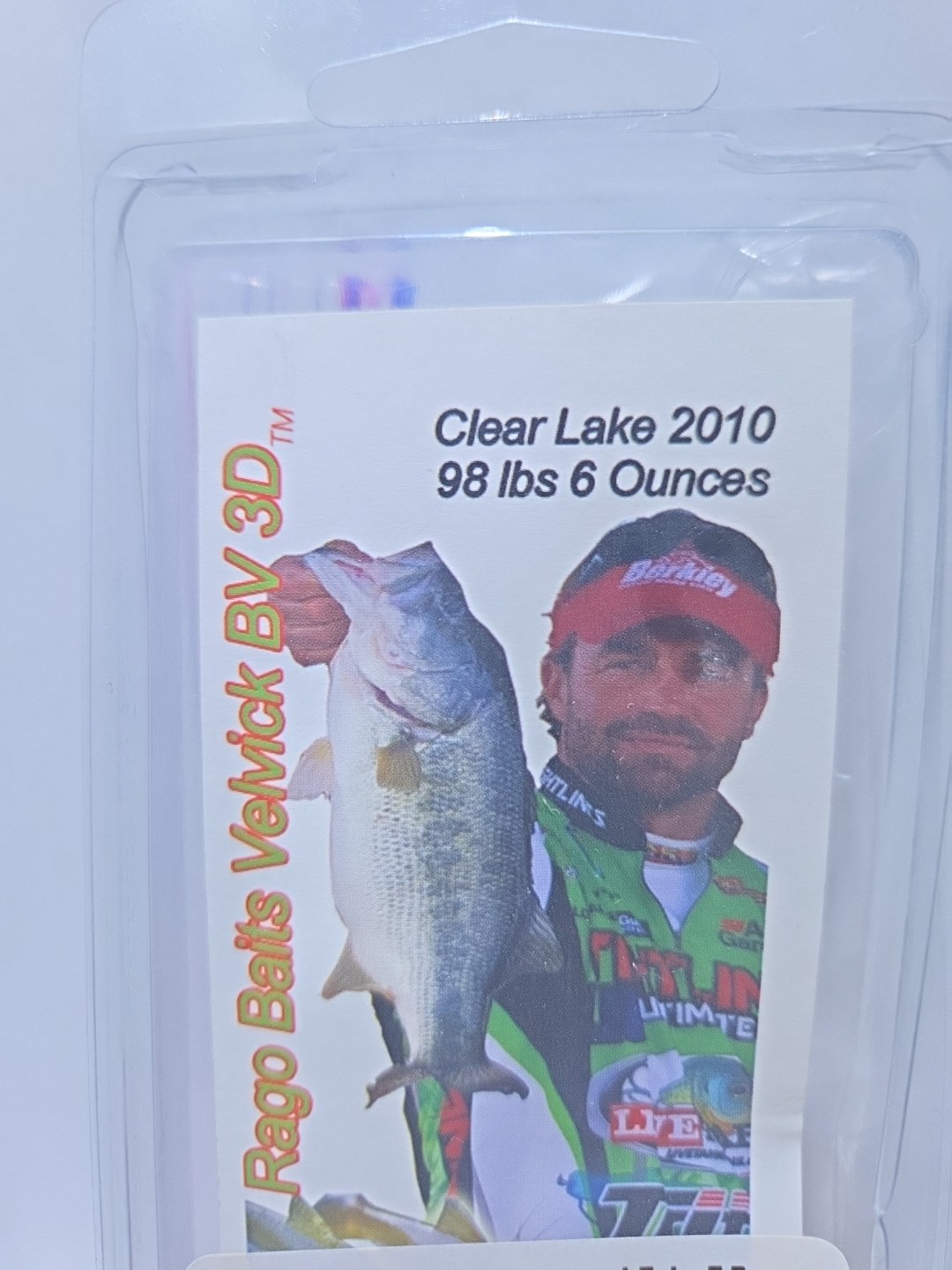 Jerry Rago Top Hook BV3D Pro Swimbait 7" - Image 2