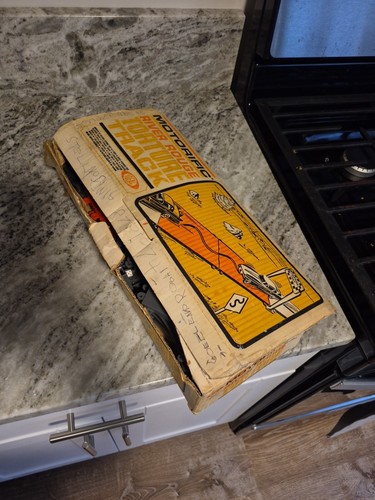 Vintage 1965 Motorific River Rouge Torture Track Incomplete Set Missing Parts