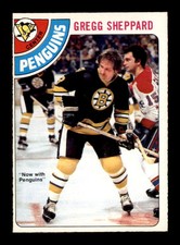 1978 O-Pee-Chee #18 Gregg Sheppard  EX/EX+ X3329619