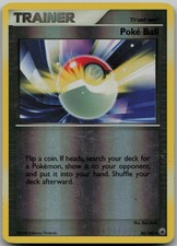 Poke Ball Reverse Holo 85/100 Uncommon Majestic Dawn LP Pokemon Card
