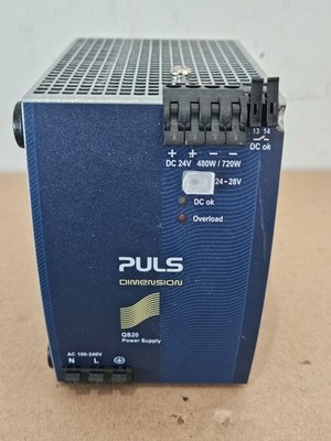 PULS Dimension QS20.241 Power Supply 24 28VDC 480 720W   Used, Working