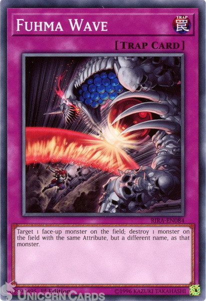 RIRA-EN084 Fuhma Wave : Common : 1st Edition Mint YuGiOh Card