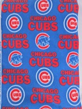 MLB Chicago Cubs Fleece Fabric 2 Yards BTY 60" Wide NTT/Fabric Traditions 2009
