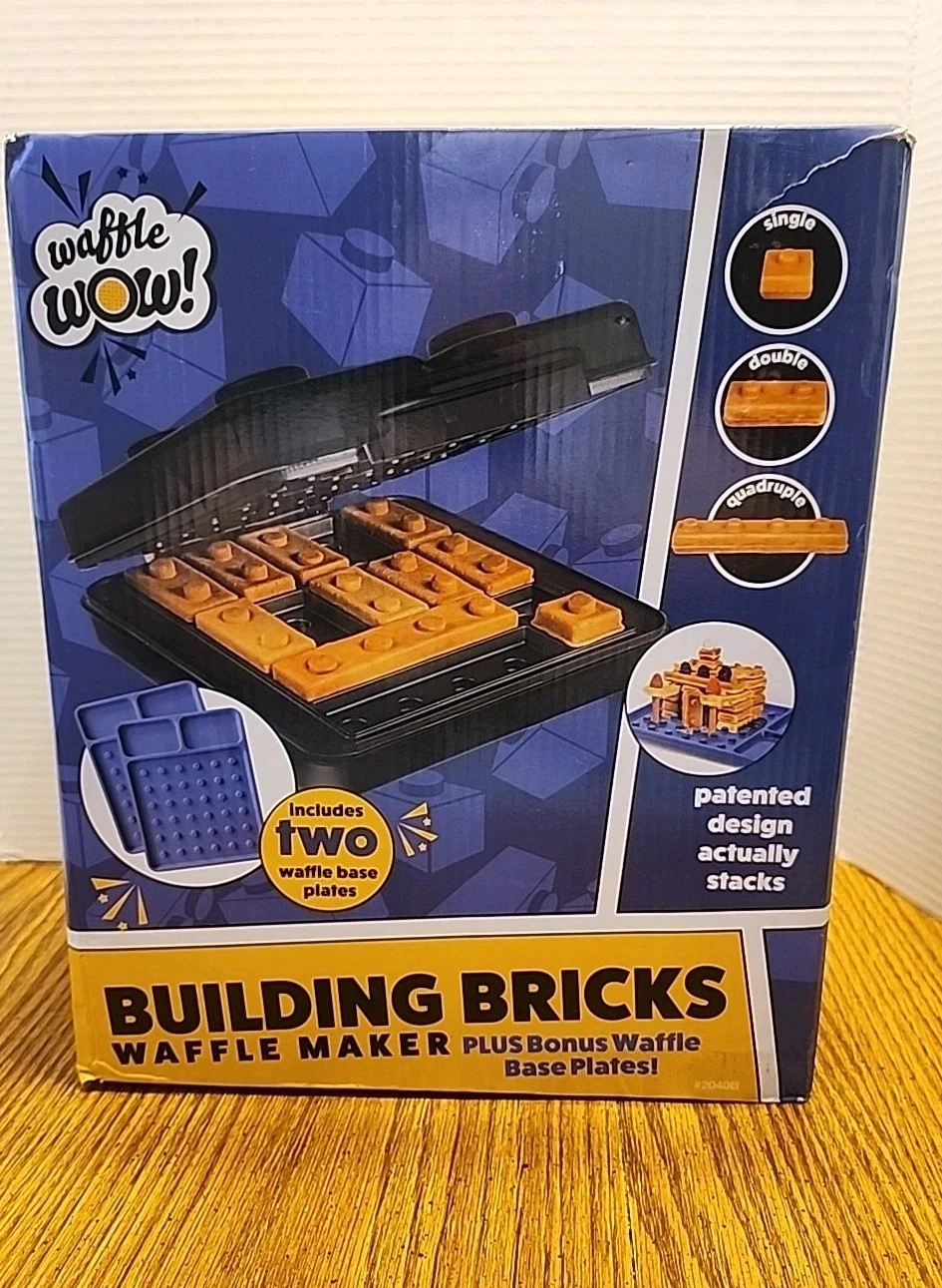 Waffle Wow! Building Bricks Waffle Maker, Bake, Build & Stack Your Waffles