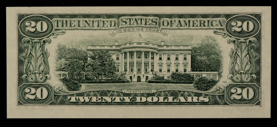 FR 2079-B* $20 1993 Federal Reserve Note US - Star Note - UNC - SKU-CA1900 - Image 2 of 2