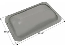 Icon 12781 SL1627 RV Skylight for Winnebago RVs 27" x 15.75" - Smoke