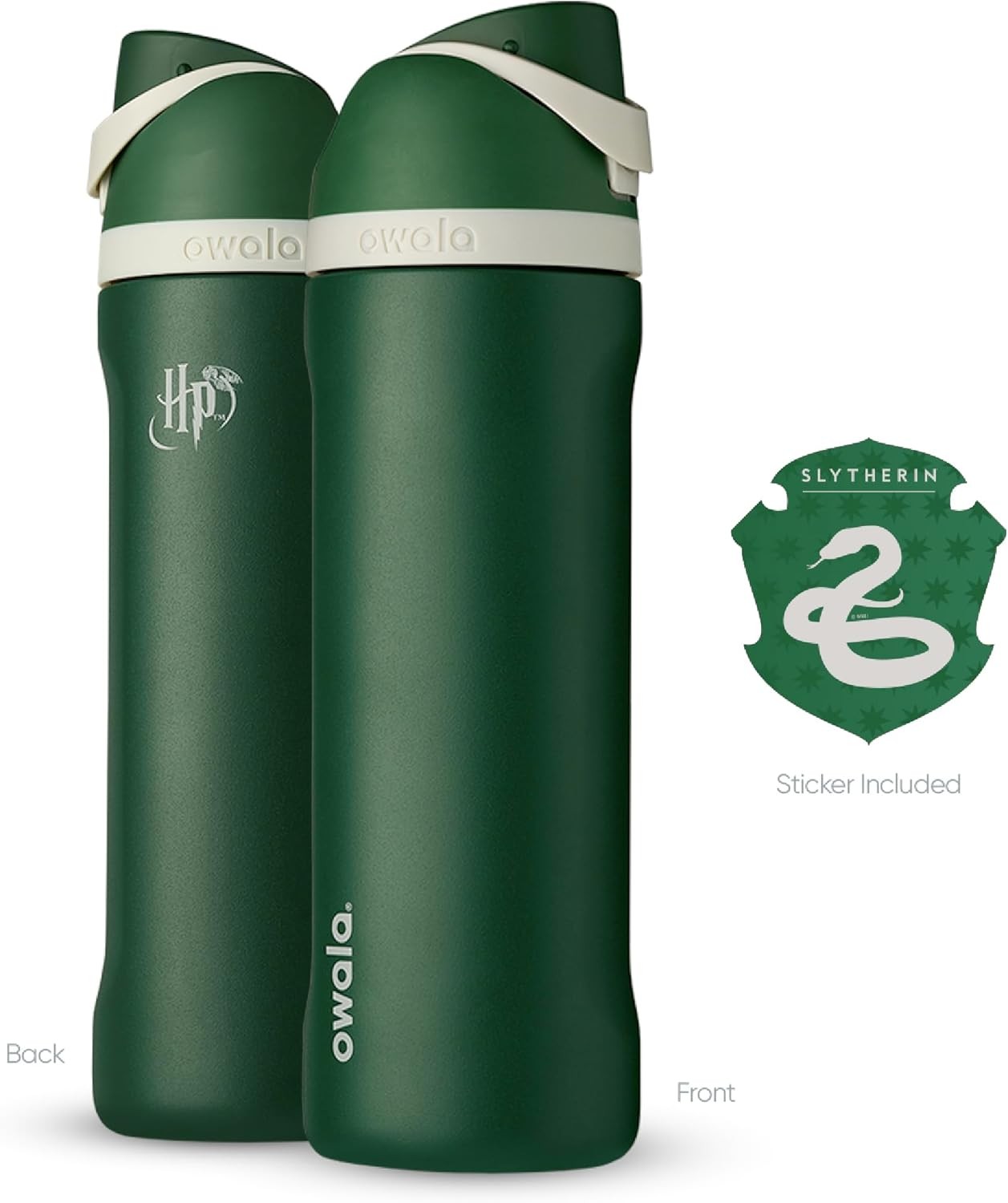 Harry Potter FreeSip Insulated Stainless Steel Water Bottle with Straw,