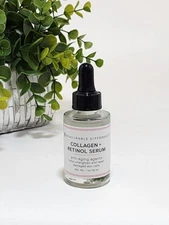 Measurable Difference Collagen & Retinol Serum Anti-Aging Face & Neck 1 fl oz