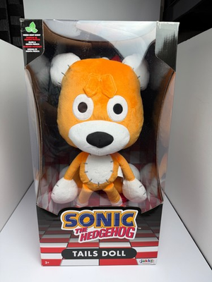 #ad Jakks Pacific Sonic Hedgehog Tails 16quot; Collectors Plush Gamestop Exclusive NEW $79.95