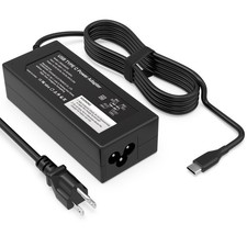 Laptop Charger-45W USB-C Power Adapter Compatible HP Chromebook,Fast Charging