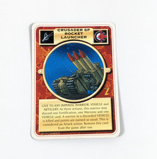 DOOMTROOPER CCG Warzone CRUSADER SP ROCKET LAUNCHER Uncommon MP/VG