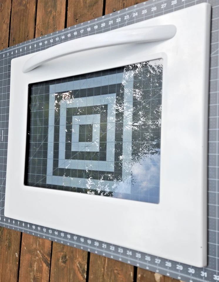 Painel externo KitchenAid forno duplo WP8304004 8304004 OEM (superior) *mesmo dia - Imagem 4 de 4