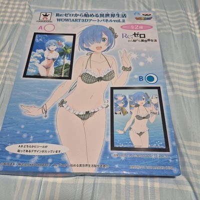 Re:ZERO -Starting Life in Another World- WOW! ART 3D Art Panel Vol.2