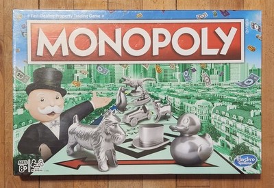 Hasbro Monopoly Board Game Classic Edition New Sealed C1009 Dinosaur Duck Cat