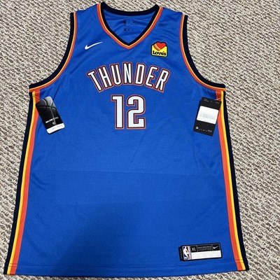 Nike STEVEN ADAMS Oklahoma City OKC Thunder LOVE'S Swingman Jersey Youth XL 