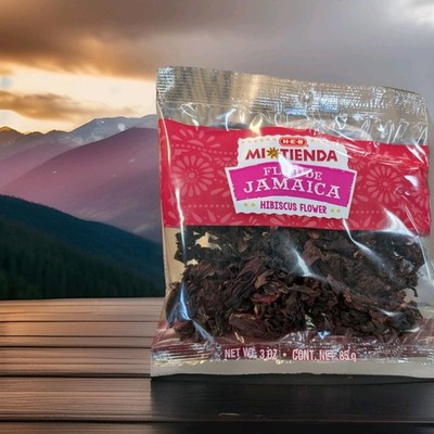 Flor de Jamaica Hibiscus Flower, Dried Single Spice, 85 g
