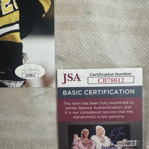 Patrice Bergeron and Brad Boyes signed 8x10 Boston Bruins JSA Coa - Picture 3 of 4