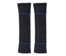 Set mit 2 Sicherheitsgurtschonern - schwarz