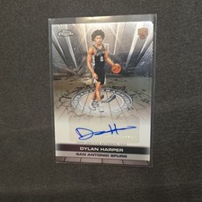 Topps Chrome 2025-26 Dylan Harper San Antonio Spurs Rookie Autograph Insert