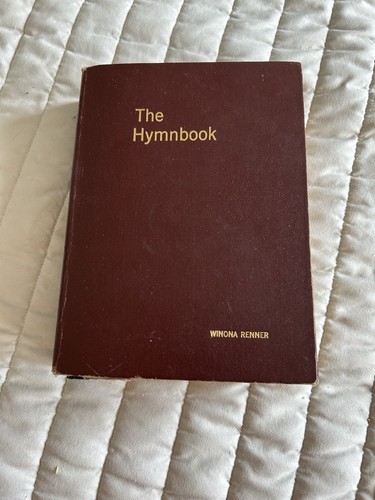 Vintage “The Hymnbook” 1952 Spiral Bound In Leather Cover Personal Copy - Picture 2 of 15